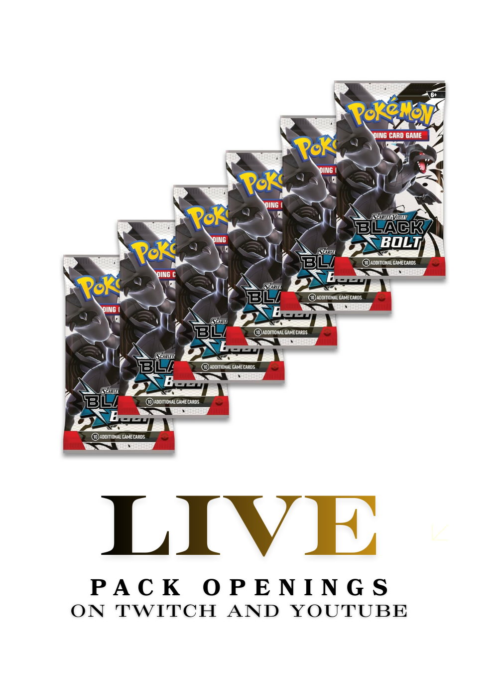 Black Bolt Booster LIVE Open