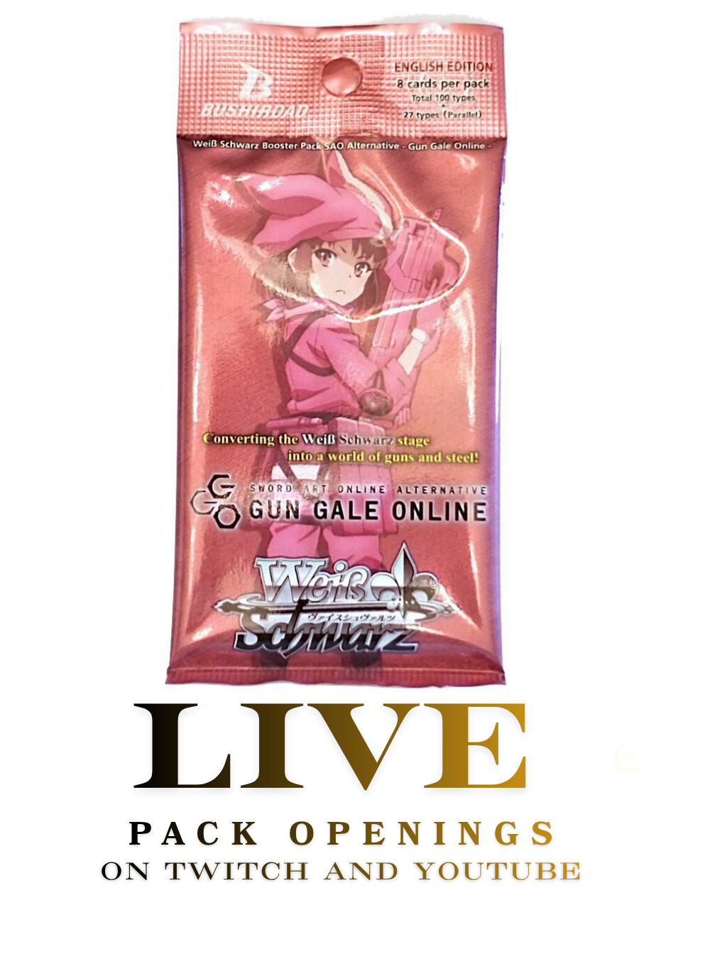 Weiss Schwarz Reprint Gun Gale Online