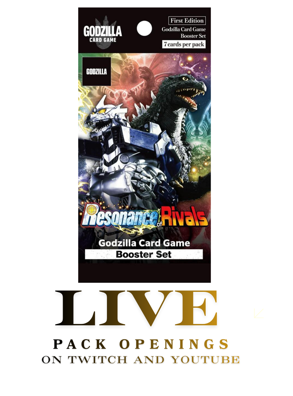 EBP03 Godzilla Resonance of Rivals Booster Pack
