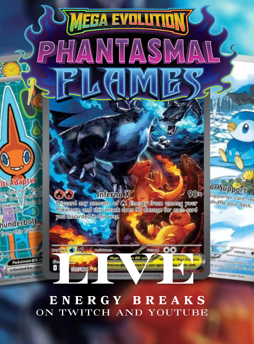 Energy Break: The Ultimate Charizard Hunt E1: May 6th