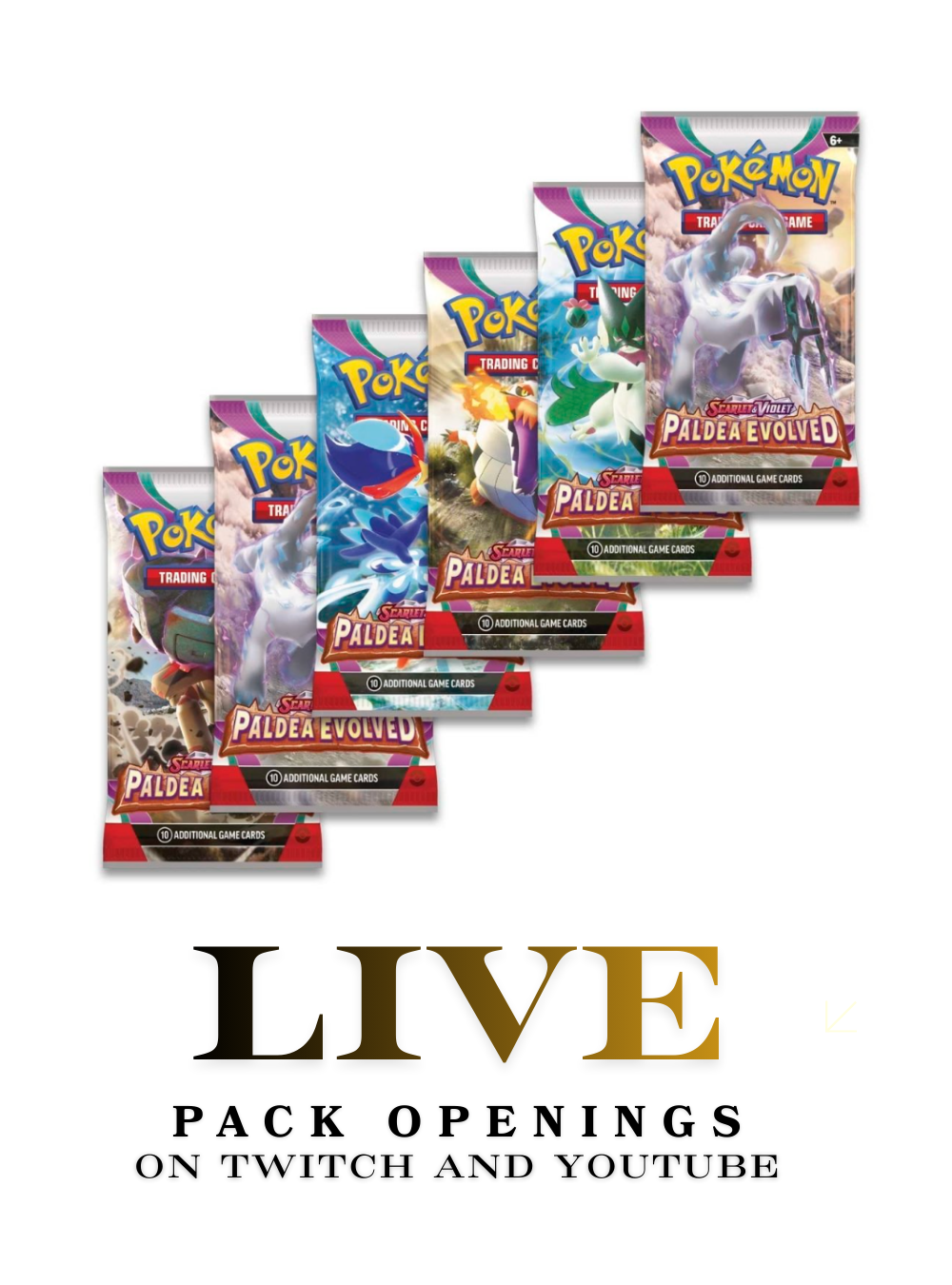 Paldea Evolved Booster LIVE Open