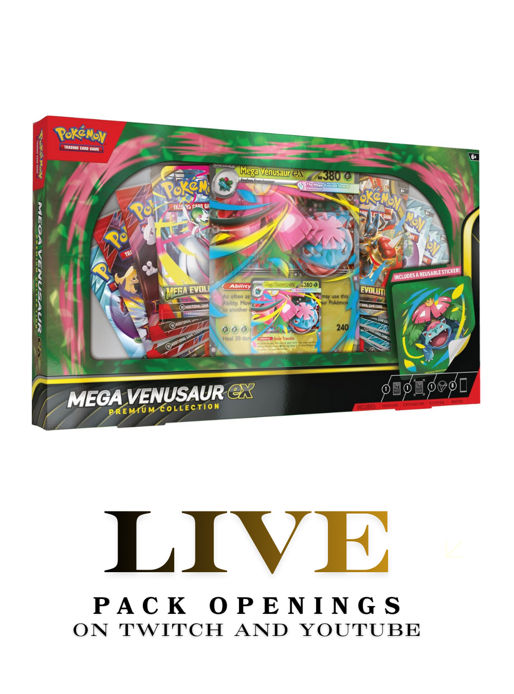 Mega Venusaur Ex Premium Collection